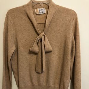 COPY - Cashmere by Pringle tie sweater